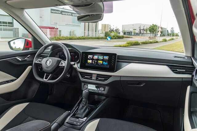 Der Kamiq erfreut mit umfangreichem Infotainment