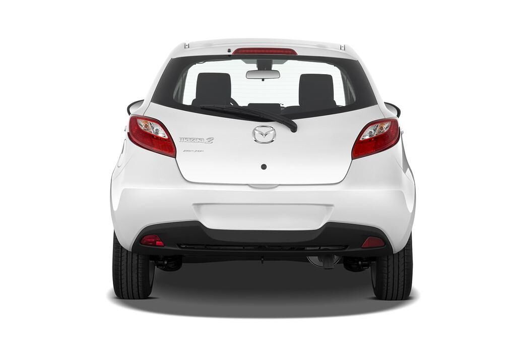 Mazda Mazda2 (Baujahr 2009) Dynamic 5 Türen Heckansicht