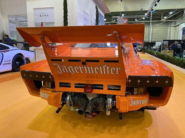 Das Heck des Porsche 935 K3 wirkt einladend