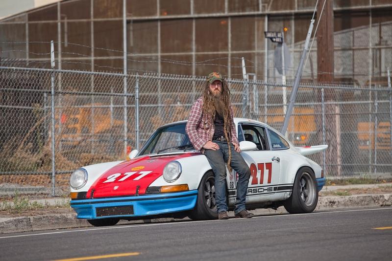 Porsche-Sammler und Urban Outlaw Magnus Walker aus Los Angeles
