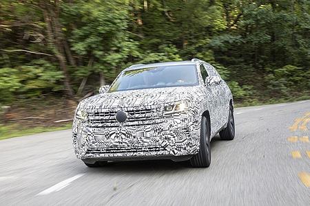 erste Fahrt im VW Atlas Cross Sport - Exportschlager