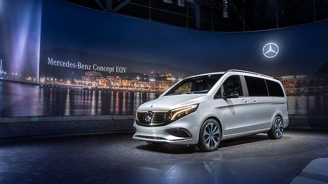 Mercedes zeigt die elektrifizierte V-Klasse alias EQV