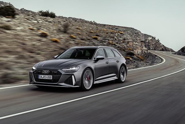 Ein Vertreter klassischer IAA-Werte: Der 600 PS starke Audi RS 6 Avant