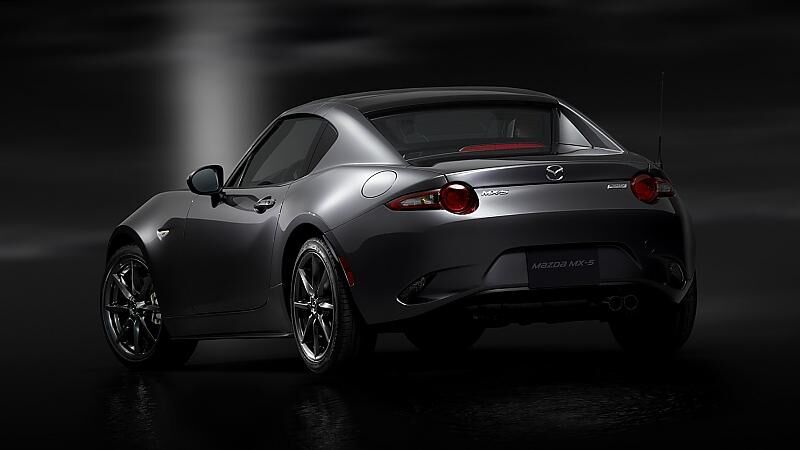 Mazda MX 5 RF 2017 - kann sich auch von hinten sehen lassen