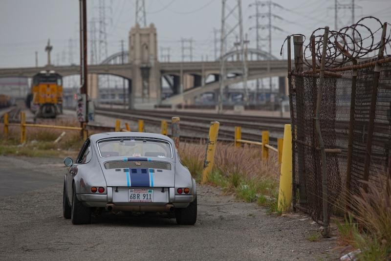 Porsche-Sammler und Urban Outlaw Magnus Walker aus Los Angeles