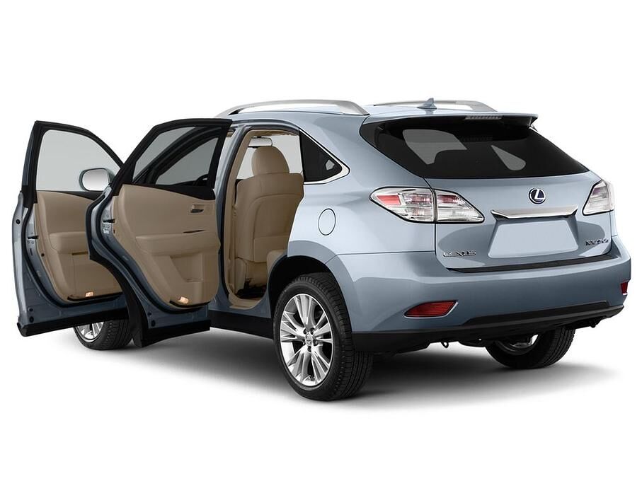 Lexus RX Hybrid (Baujahr 2010) - 5 Türen Tür geöffnet
