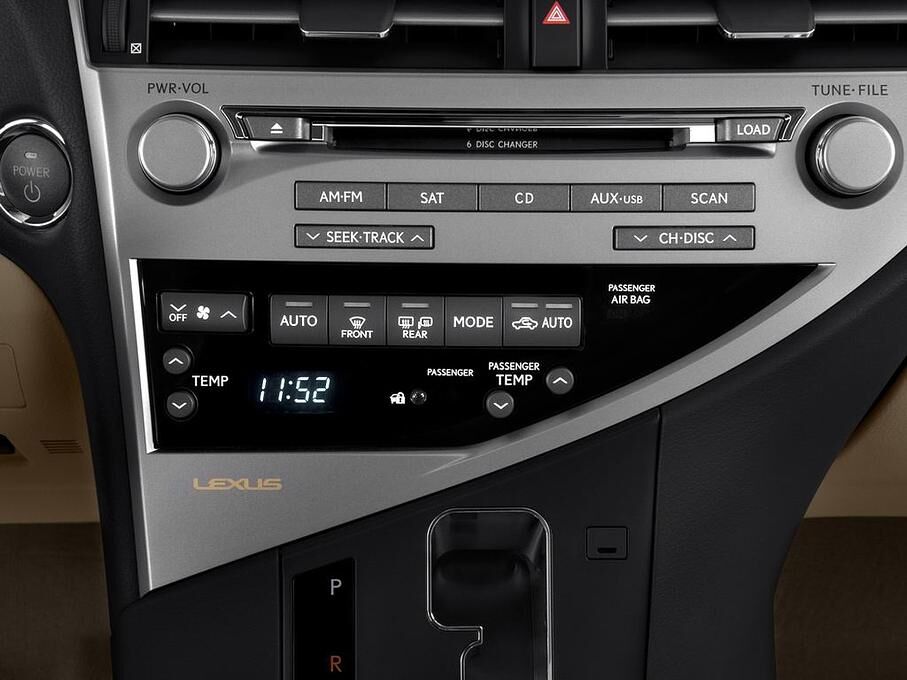 Lexus RX Hybrid (Baujahr 2010) - 5 Türen Temperatur und Klimaanlage