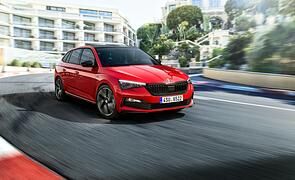 Skoda Scala Monte Carlo - Sport-Anzug für den Golf-Gegner