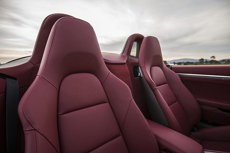 Porsche 718 Boxster - Sportsitze für guten Seitenhalt