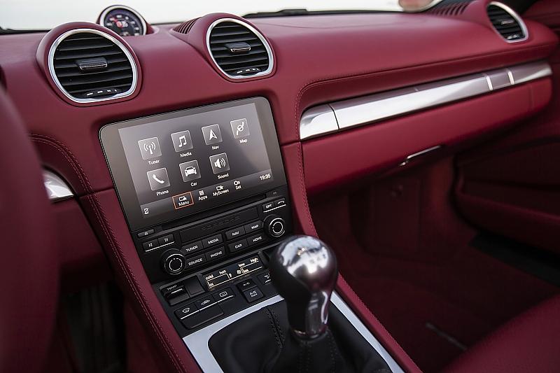Porsche 718 Boxster - mit neuem Navigationssystem