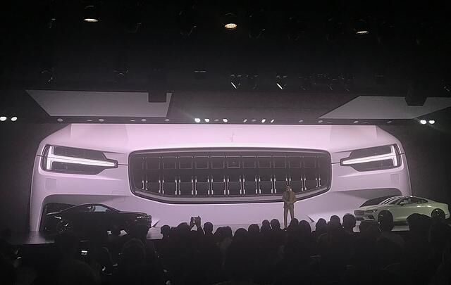 Die Karosserie des Polestar 1 besteht aus Carbon