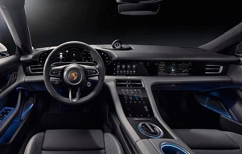 Porsche Taycan: Blick ins Cockpit - Maximal digital 