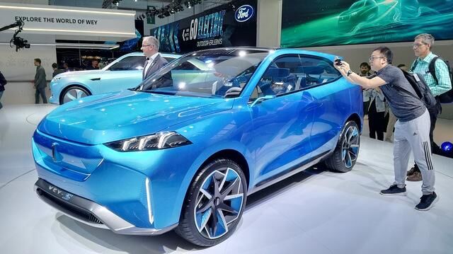 Der Wey-S wirkt sportlicher und avantgardistischer als der aktuelle Wey VV5