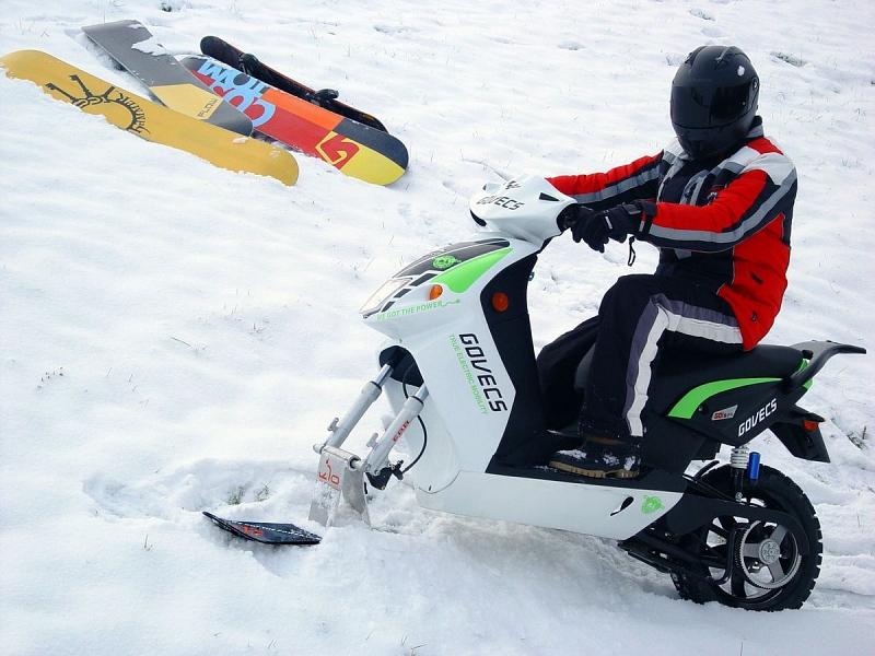 GoSnow Elektro Ski-Roller
