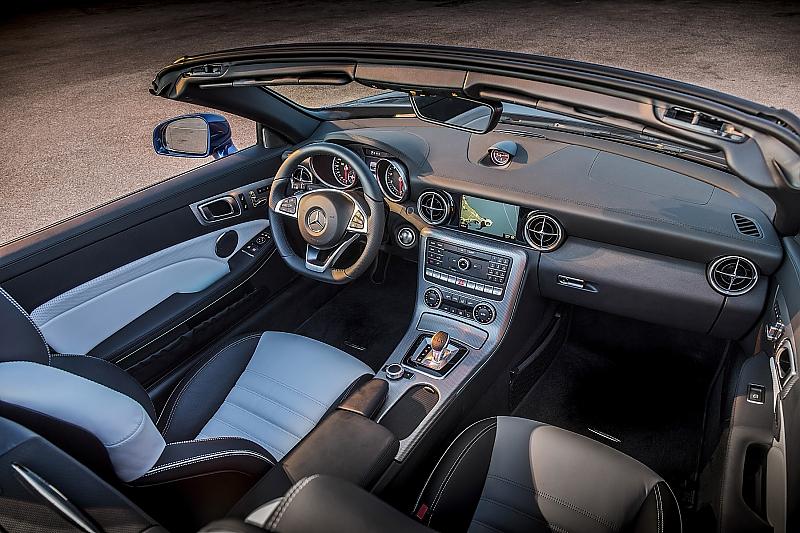 Der Innenraum des Mercedes SLC 300
