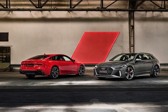 Die jüngsten Muskelprotze aus dem Hause Audi RS 7 und RS 6 Avant, sind konventionell angetrieben