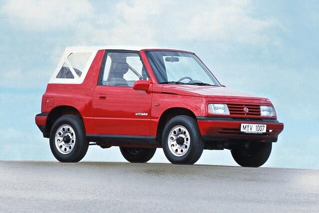 In den 80er-Jahren war ein Suzuki Vitara ein echter Geländewagen