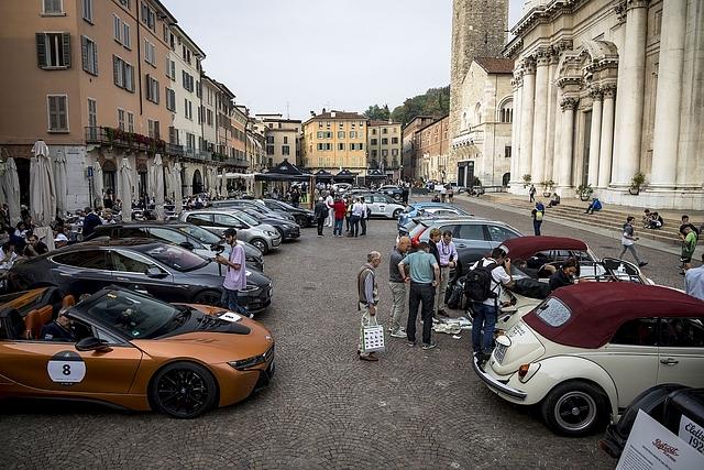 Spektakuläre Elektroautos suchte man Mille Miglia Green vergebens