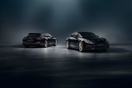 Zehn Jahre Porsche Panamera - Goldiges Sondermodell zum Geburtstag
