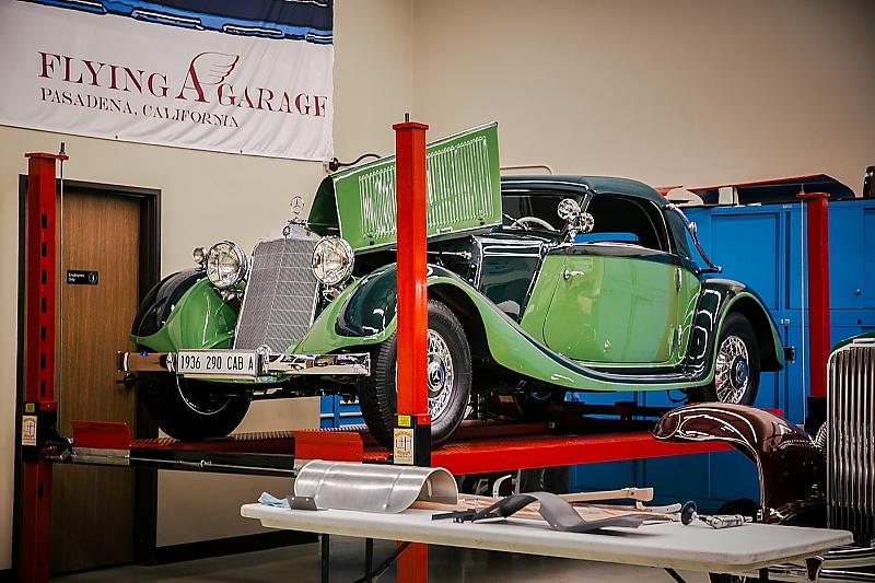 Autosammlung Aaron Weiss - das neueste Spielzeug ein Mercedes 290 Cabriolet A von 1936