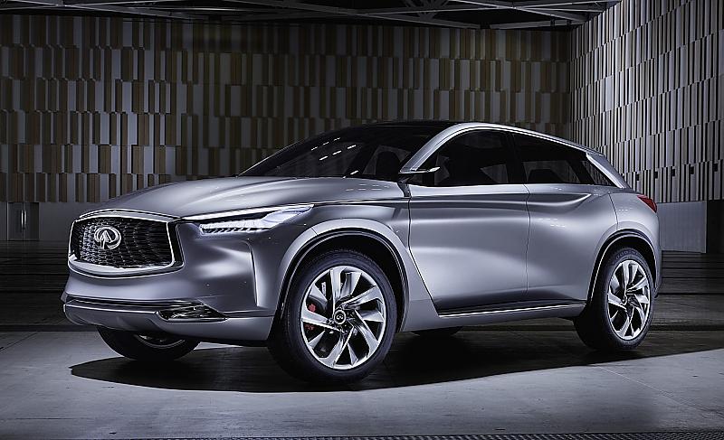 Infiniti QX Sport Inspiration - optisch orientiert sich der SUV an den anderen QX-Modellen