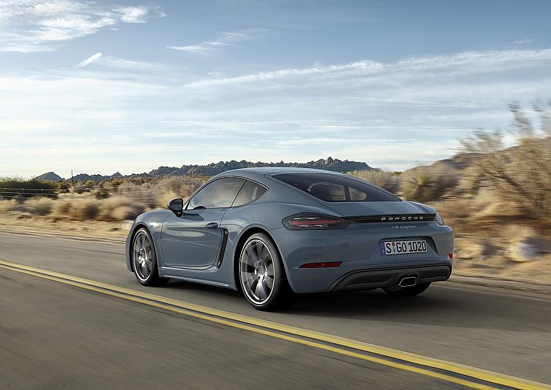 Porsche 718 Cayman - auch am Heck leicht verändert