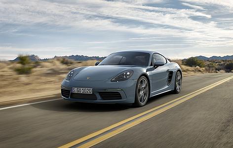 Porsche 718 Cayman - Verfolgerduell