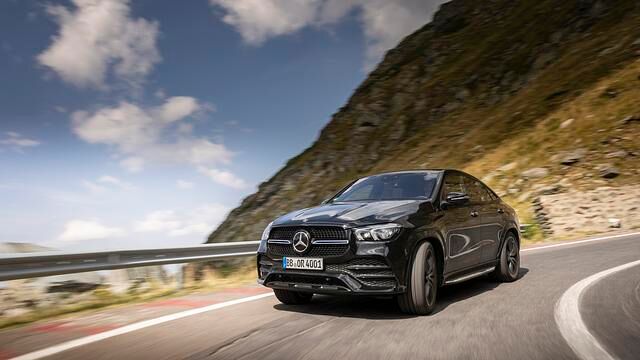 Erste Mitfahrt im Mercedes GLE Coupé - Schwergewicht in Schräglage