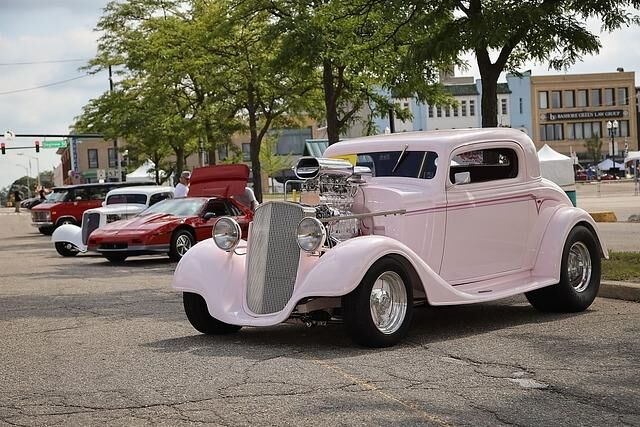 Auch Oldtimer nehmen am Woodward Dream Cruise teil