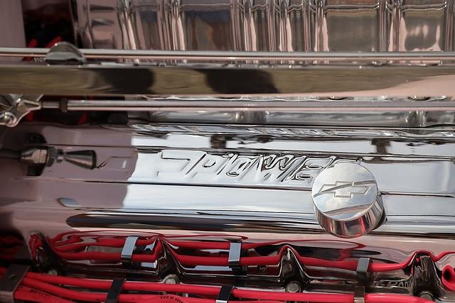 Ein verchromter Motorblock gehört zum guten Ton