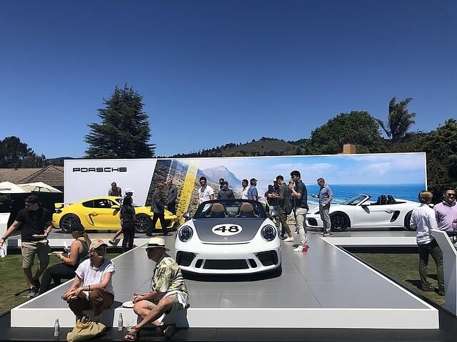 Porsche in Pebble Beach 1