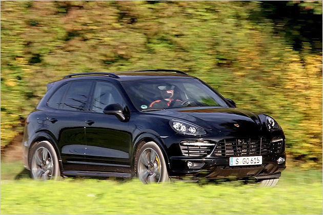 Im Porsche Cayenne GTS treffen 420 PS auf knapp zwei Tonnen Leergewicht