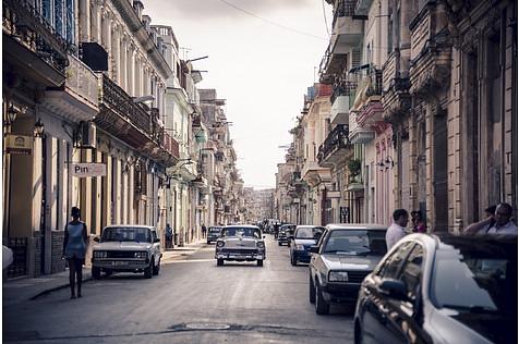 Auf den Straßen von Havanna