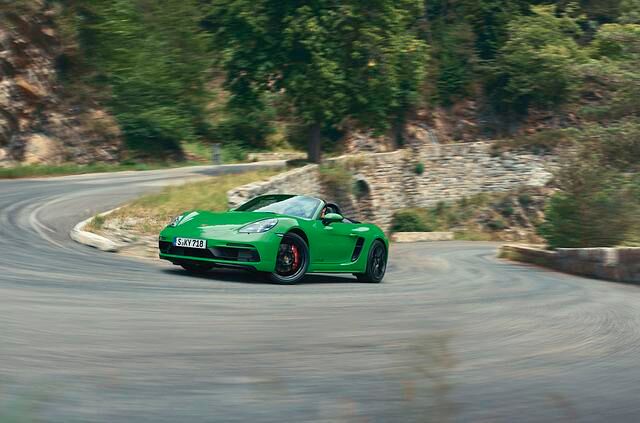 Auch der 718 Boxster wird im Frühjahr als GTS 4.0 antreten