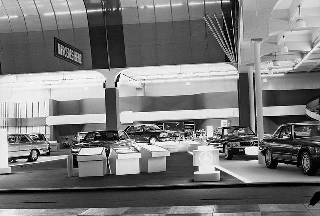 Weltpremiere Mercedes C 123 auf dem Genfer Salon 1977