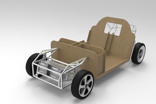 Das Chassis des Luca besteht aus der aus Verbundstoff gefertigten Wanne und zwei Alukonstruktionen