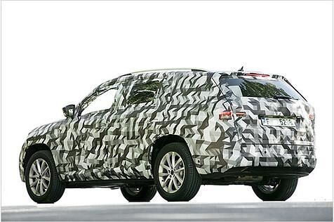 Das große SUV basiert auf dem Modularen Querbaukasten - wie inzwischen die meisten Autos aus dem VW-Konzern
