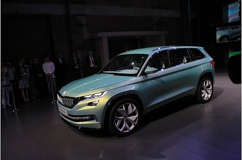 Die Studie Skoda Vision S gab einen Ausblick auf den Kodiaq