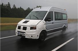 Erprobung VW Crafter - Schweizer Taschenmesser