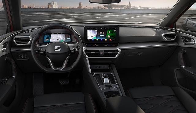 Seat hat im Leon das Armaturenbrett aufgeräumt