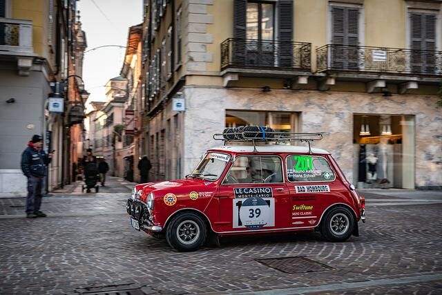 Der Mini fällt auf