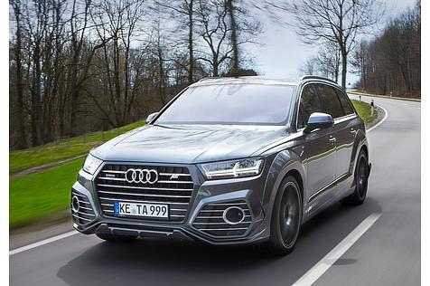 Abt Audi QS7 - das Fahrwerk ist trotz 22-Zöllern komrfortabel