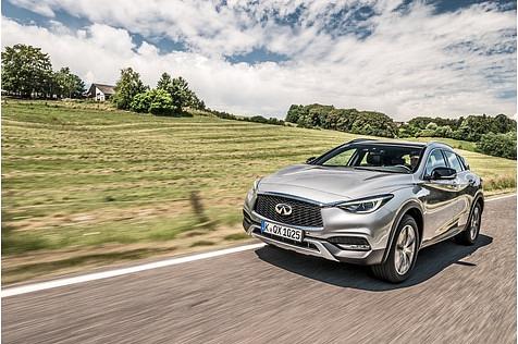 Infiniti QX30 2.2d AWD - 218 km/h schnell