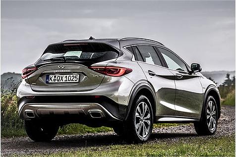 Das QX30-Design wirkt ein bisschen verrückt aber ziemlich nobel