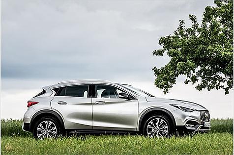 Er ist etwas länger und höher als sein Technik-Spender Mercedes GLA