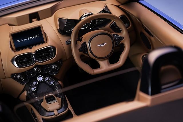 Typisches Aston Martin Cockpit