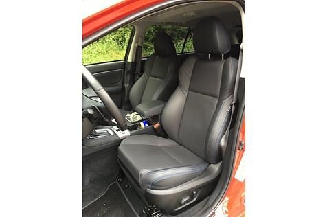 Gute Sitze in der Sportversion des Subaru Levorg 1.6i