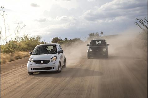 Prototypenerprobung Smart Fortwo / Forfour ed 2016