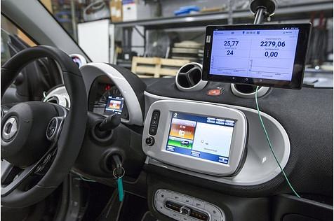 Prototypenerprobung Smart Fortwo / Forfour ed 2016