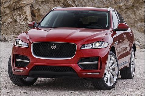Schnittige Jaguar-Front